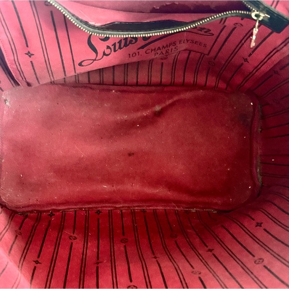 AUTHENTIC Louis Vuitton Neverfull Tote in Damier Ebine MM - Picture 10 of 12